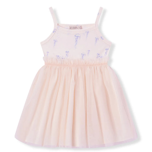 Cotton Stretch Ballet Dress | Sunset Jellyfish
