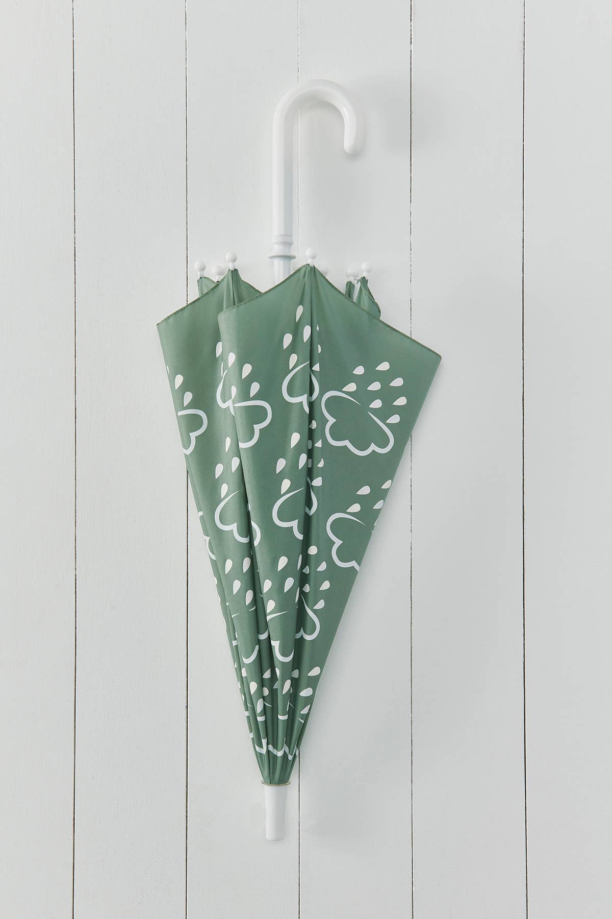 Little Kids Colour-Revealing Umbrella in Khaki Green