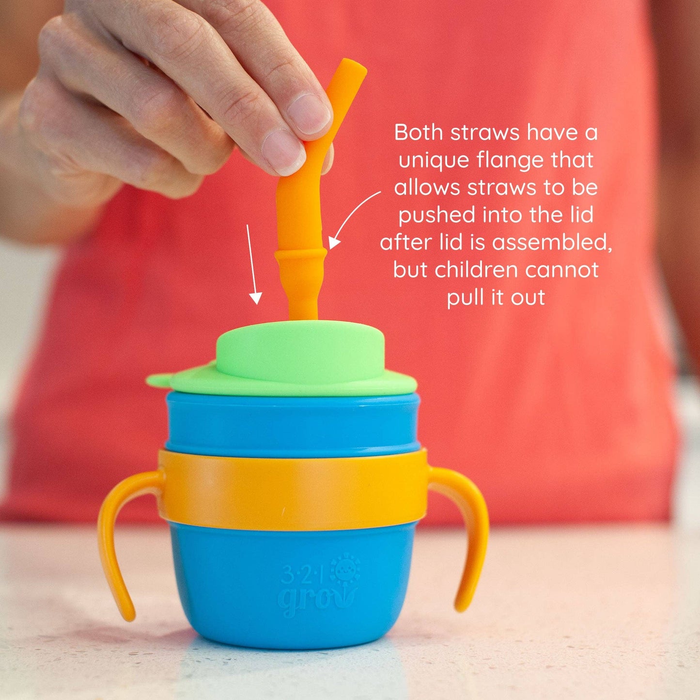 321 Grow Easy Learn Silicone Drink & Snack Set