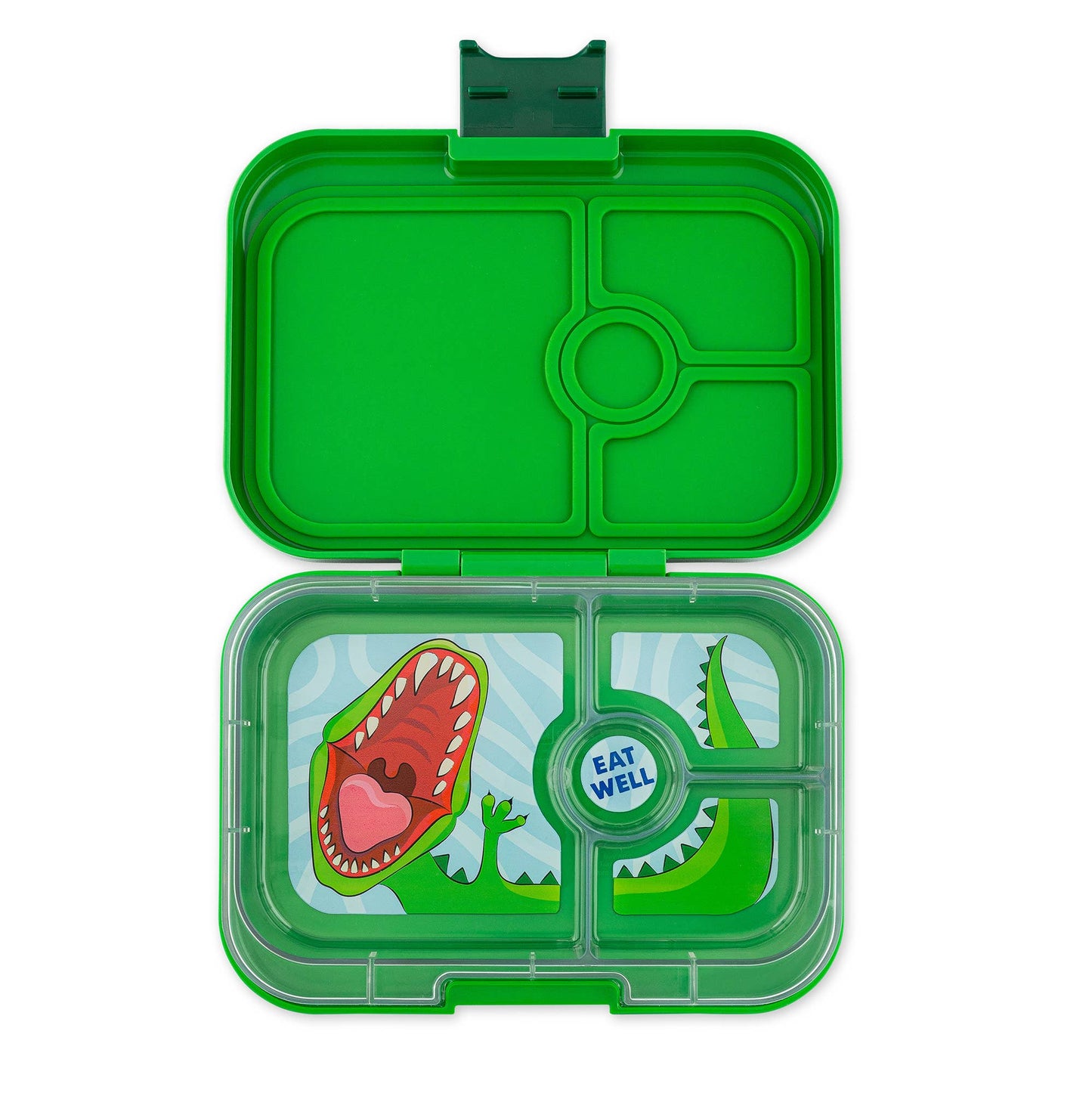 Leakproof Sandwich Friendly Bento Box - Jurassic Green (Dino