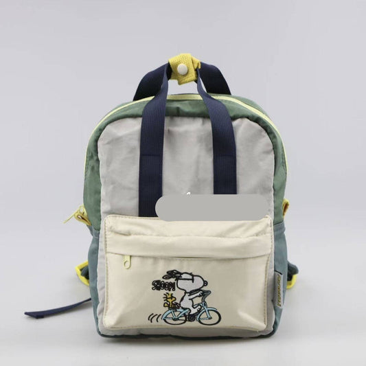 Cute Colorful Cartoon Backpack Lightweight Canvas Backpack for Kids