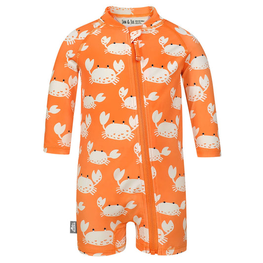 Crabby Crab | Kids One Piece UV Sun Suit