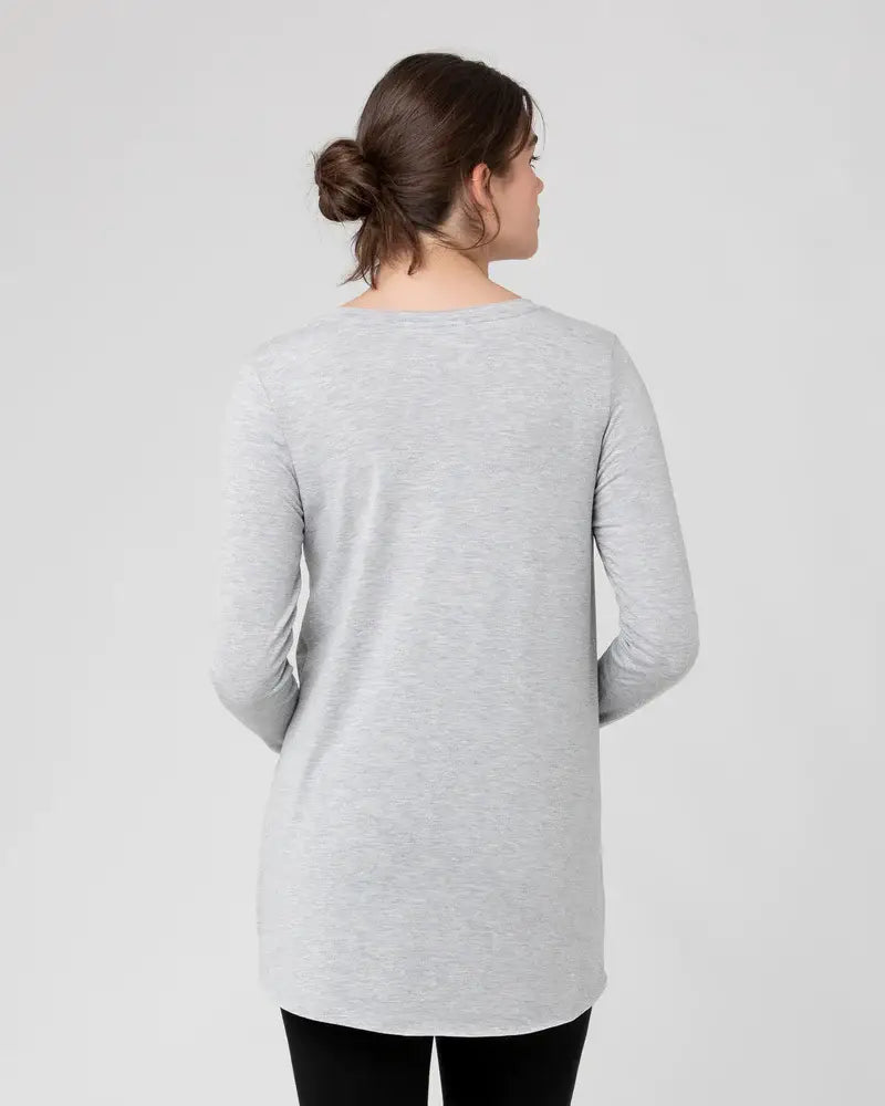 Raw Edge Nursing Top