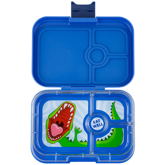 Leakproof Sandwich Friendly Bento Box - Surf Blue (Dinosaur)