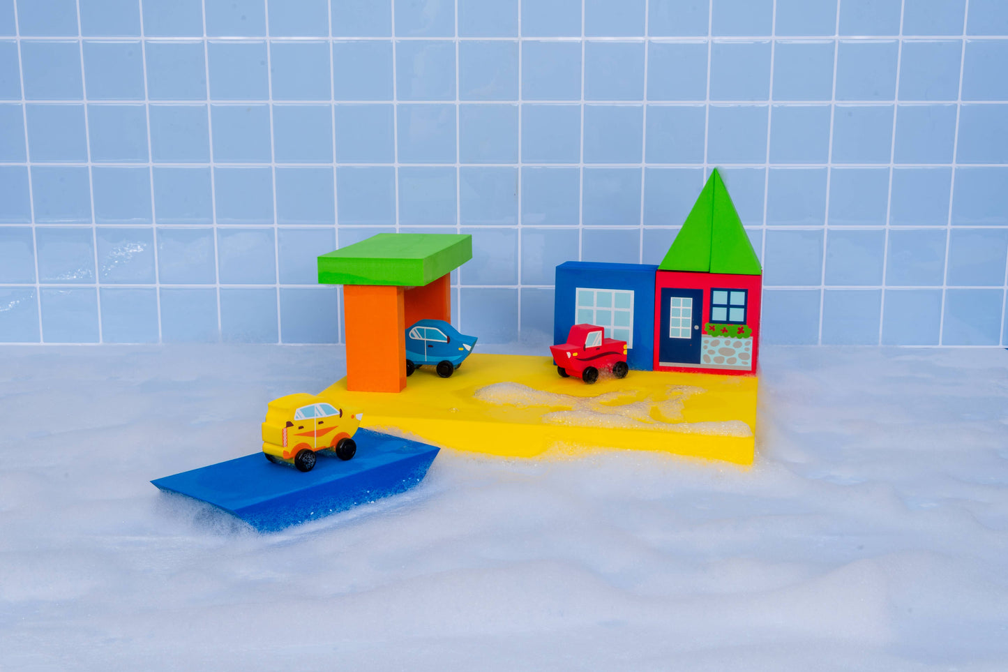 BathBlocks Floating Cars Set
