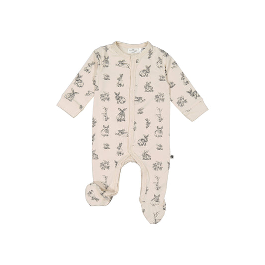 Essentials Baby Sleep Suit - Almond Burrowers