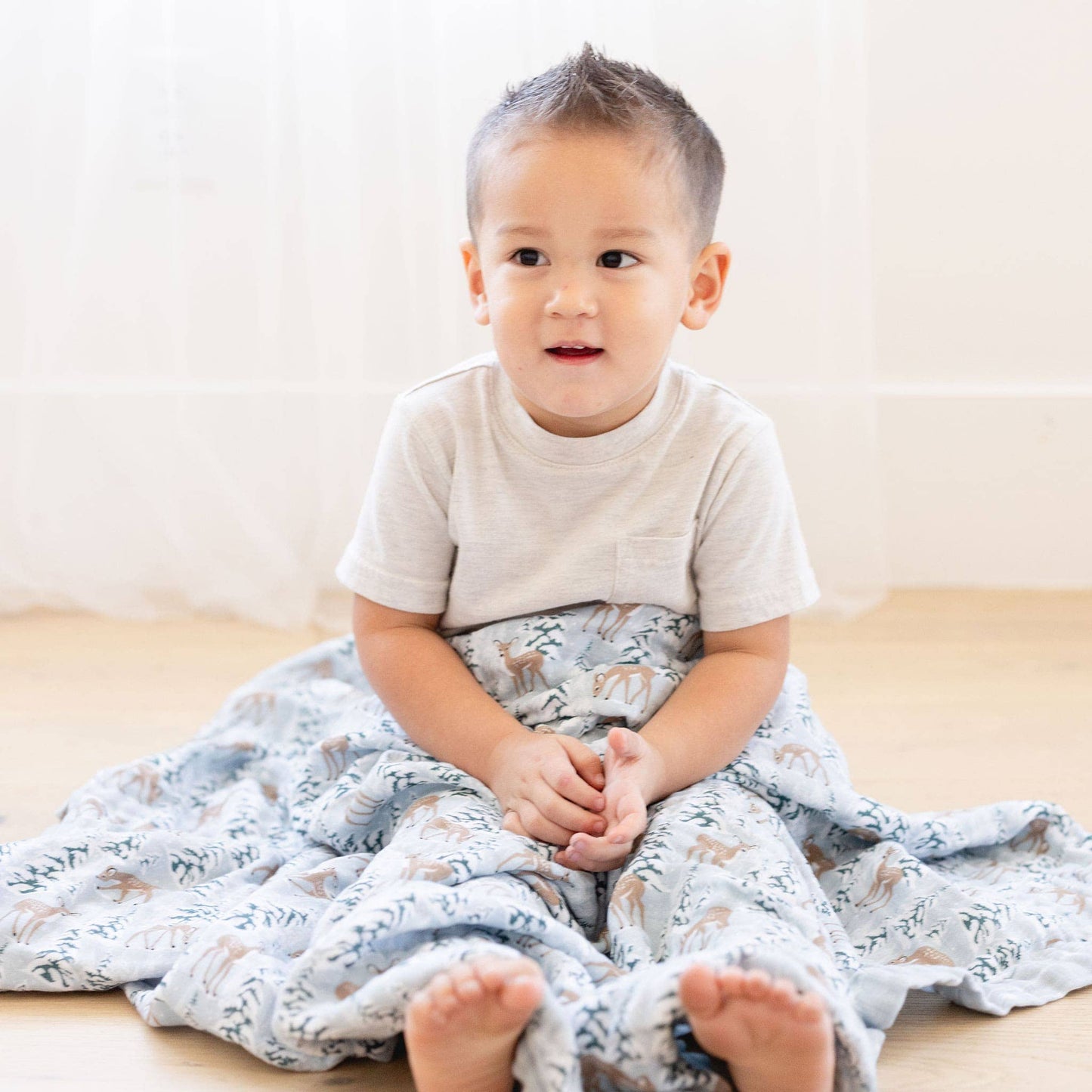 Blitzen & Nova Blue Reversible Blanket