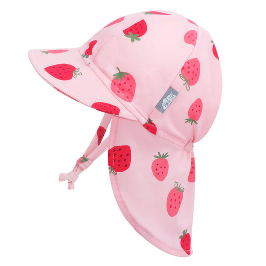 Pink Strawberry | Sun Soft UV Baby Cap