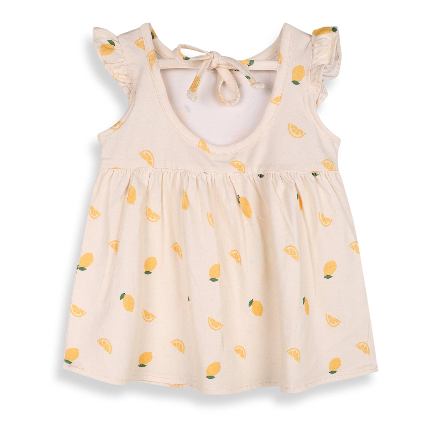 Lemon Baby Dress + Bloomer (Organic Jersey)