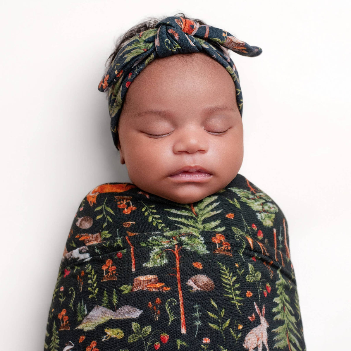 Wood You Be my Friend Breathable and Cozy Bamboo cotton Muslin Swaddle Blanket，SWADDLE Blanket, Woodland Swaddle Blanket, Gift, Bamboo Swaddle Gender Neutral, Newborn Swaddle