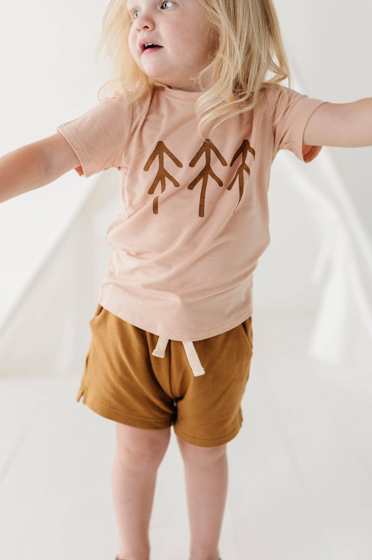 Girl's Shorts Bamboo/Cotton Baby/Kids Clothing Spring 2025