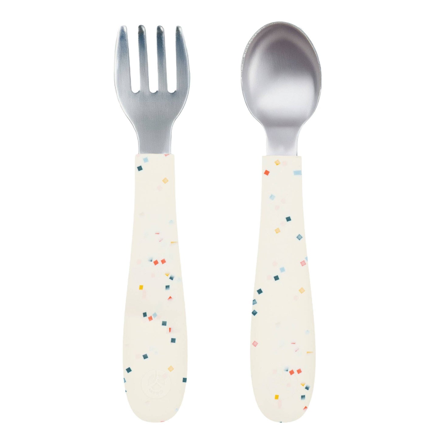Stainless Steel Toddler Fork & Spoon Set – 2 Piece