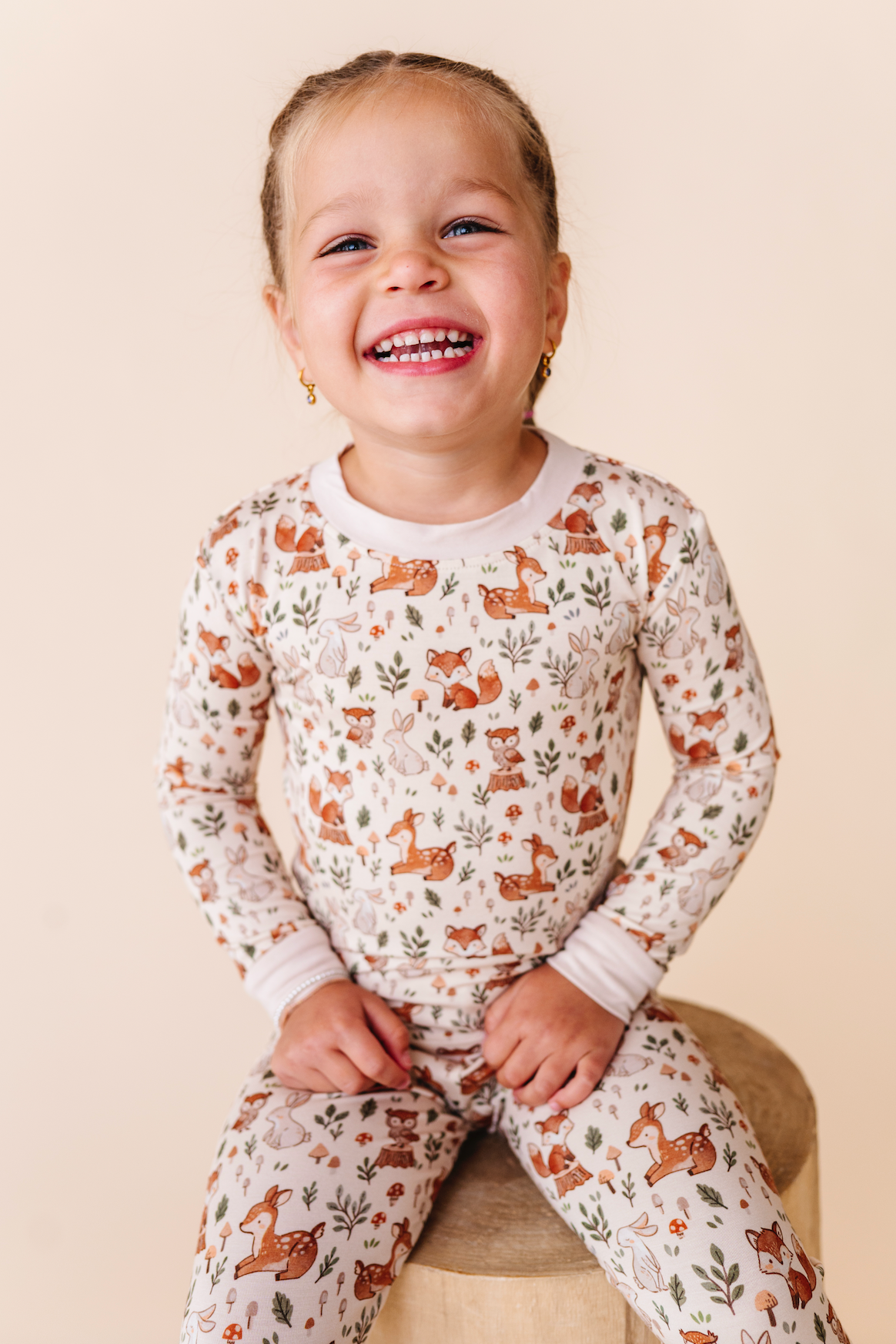 Kids Bamboo Pajamas - Bamboo Clothing- Woodland Whimsy