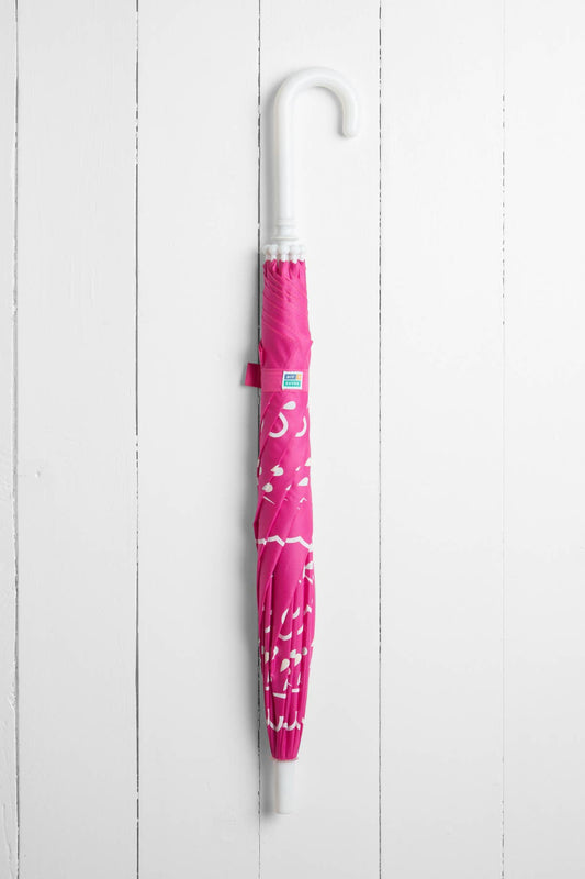 Little Kids Colour-Revealing Umbrella in Orchid Pink