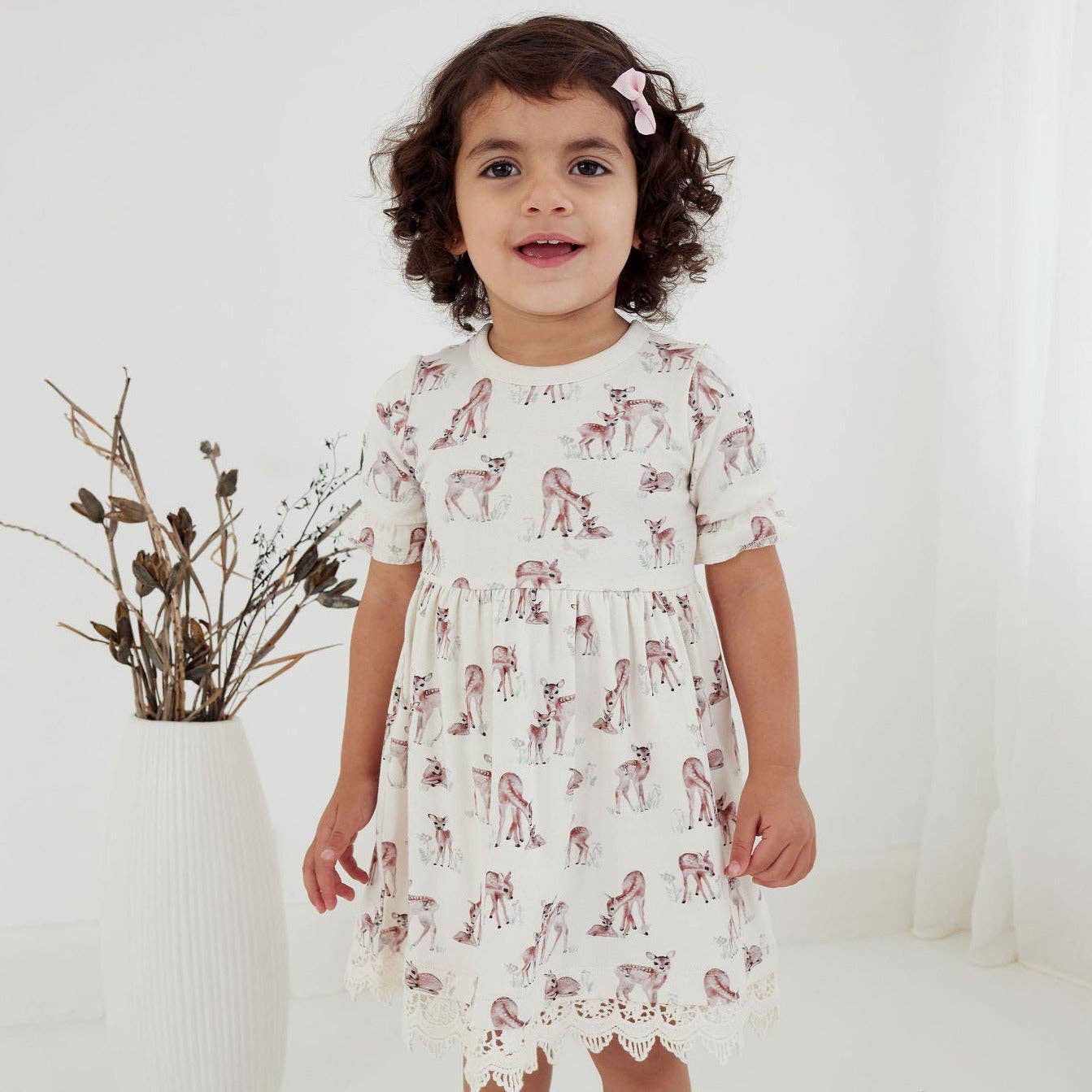 Fawn Ruffle Dress