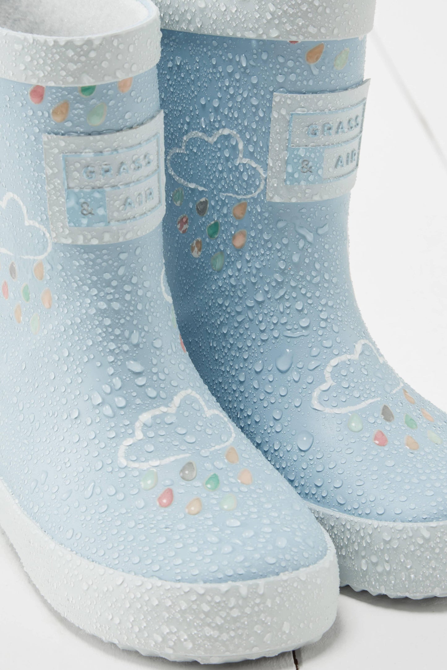 Little Kids Baby Blue Colour-Revealing Wellies