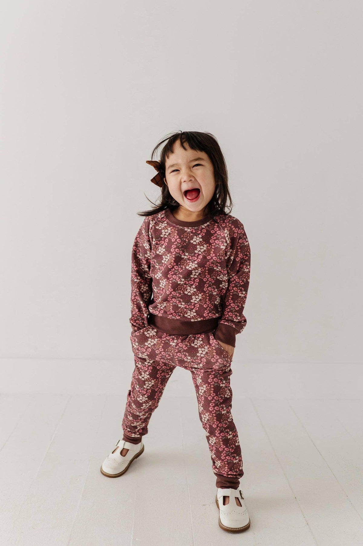 Babysprouts Girl's Fleece Sweatshirt