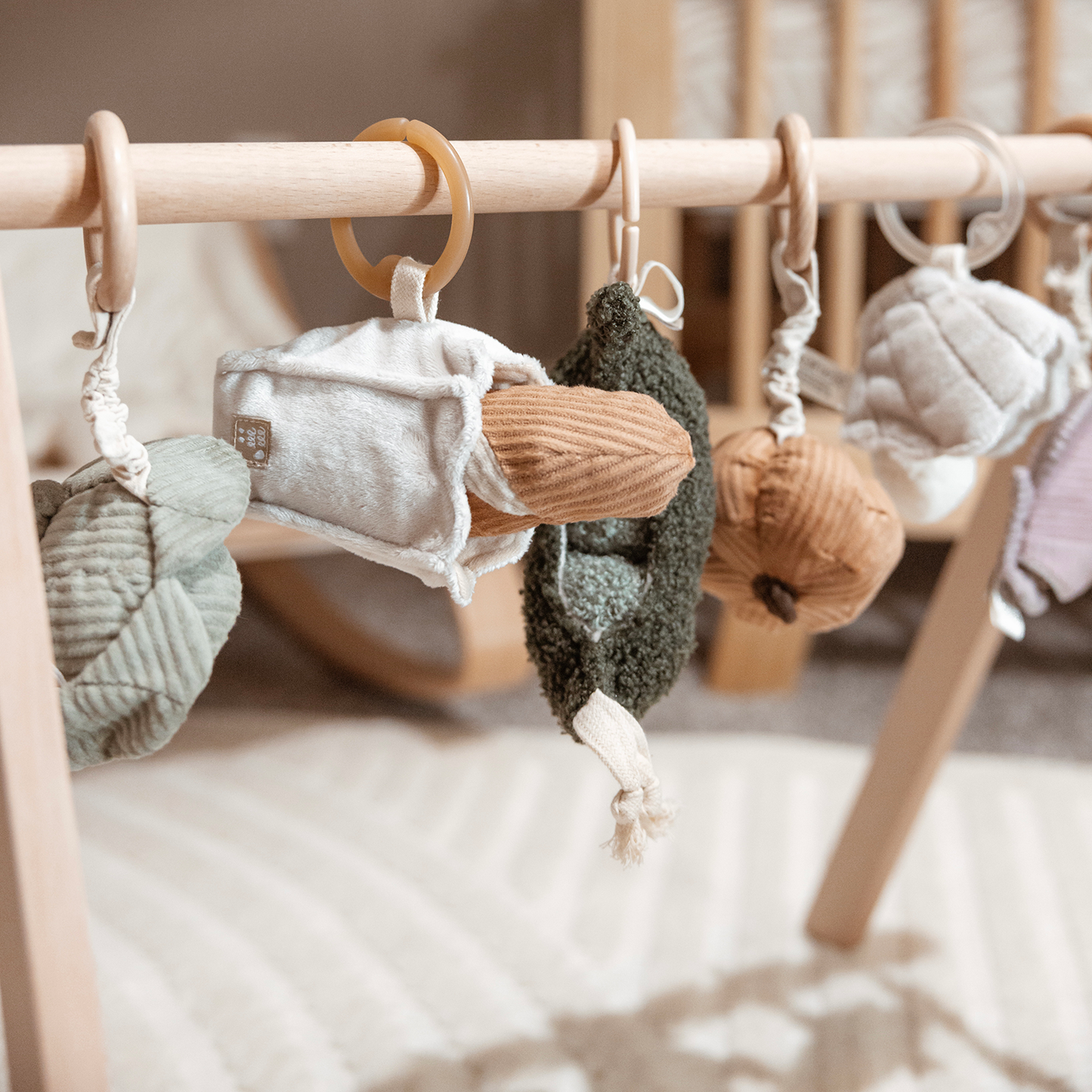 Baguette // Handheld Rattle for Baby