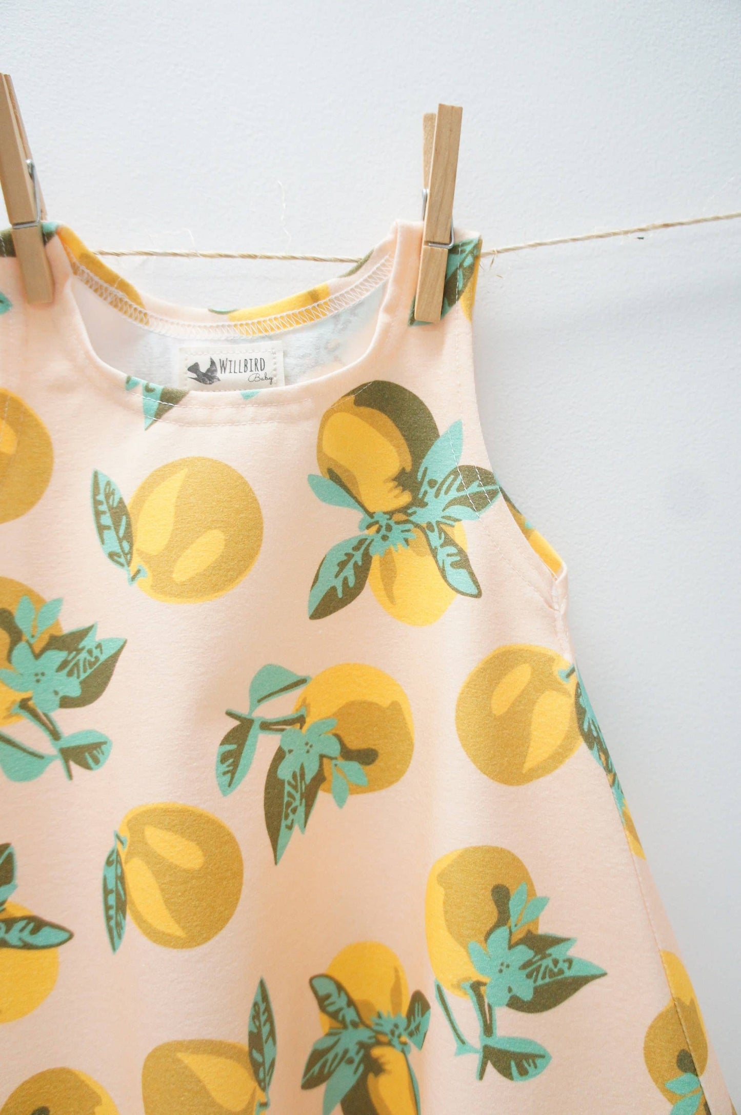 Dress- Baby/toddler/kids - Chickadee Swing Dress, Zesty Prin