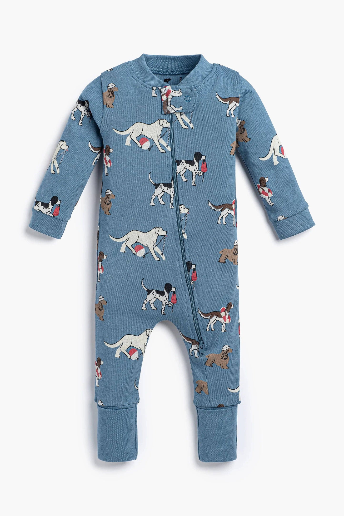 One-Piece Baby Pajamas_Nantucket Pups