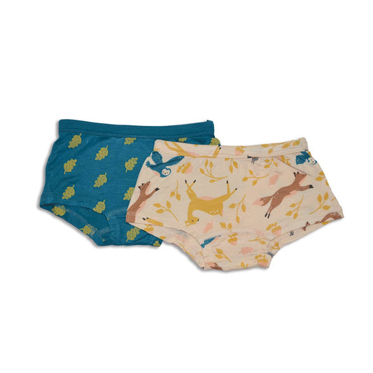 Bamboo Girls Boyshorts 2 pack