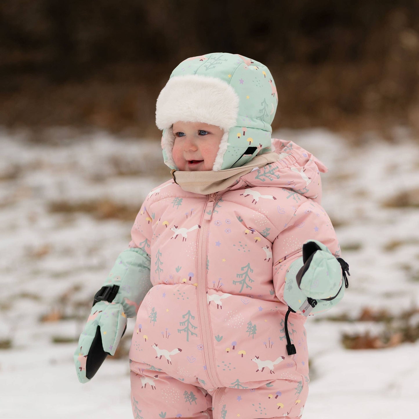 Minty Forest | Toasty-Dry Trapper Hat