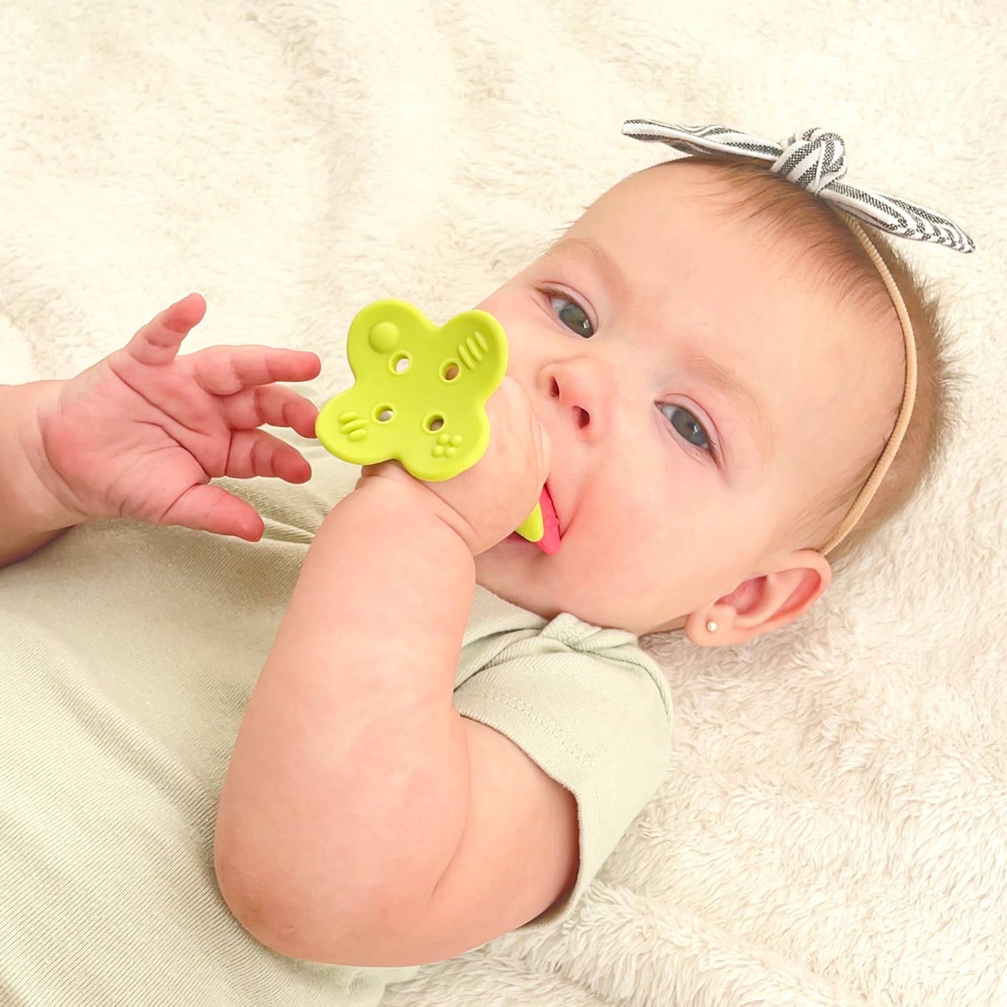 EZ Grip Baby Fruit Teether/ Oral & Motor Development Toy