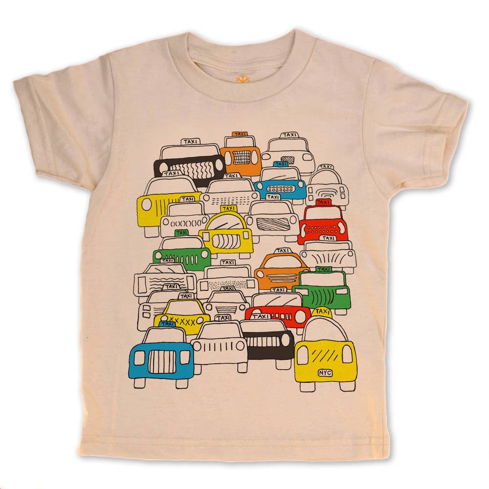 NYC Taxis - Kids Organic Tee/Long Sleeve