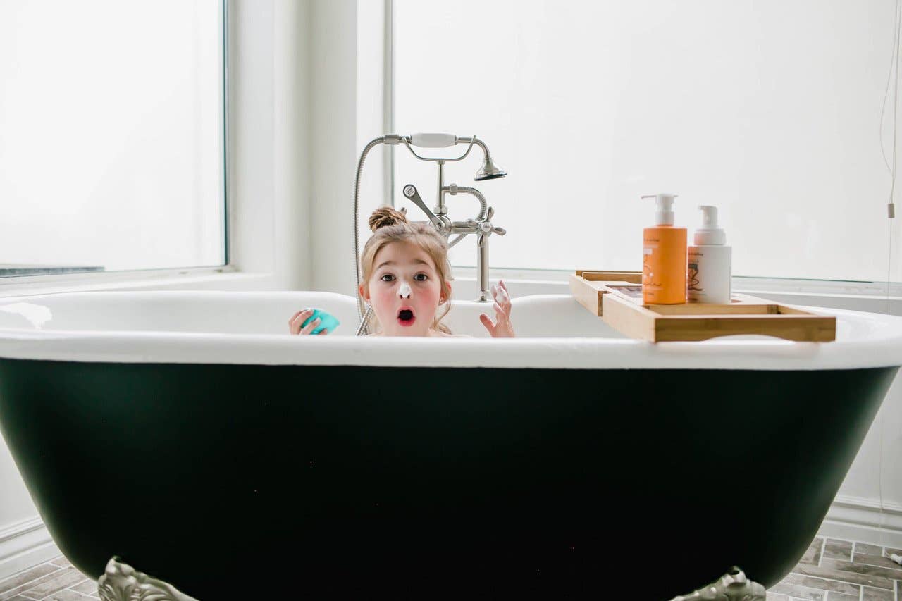 Tear-Free Shampoo, Body Wash, & Bubbles - Tangerine