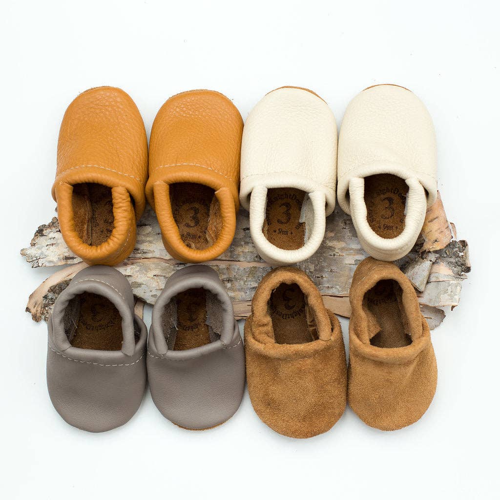 Loafer Baby and Toddler Shoes- Brown Suede