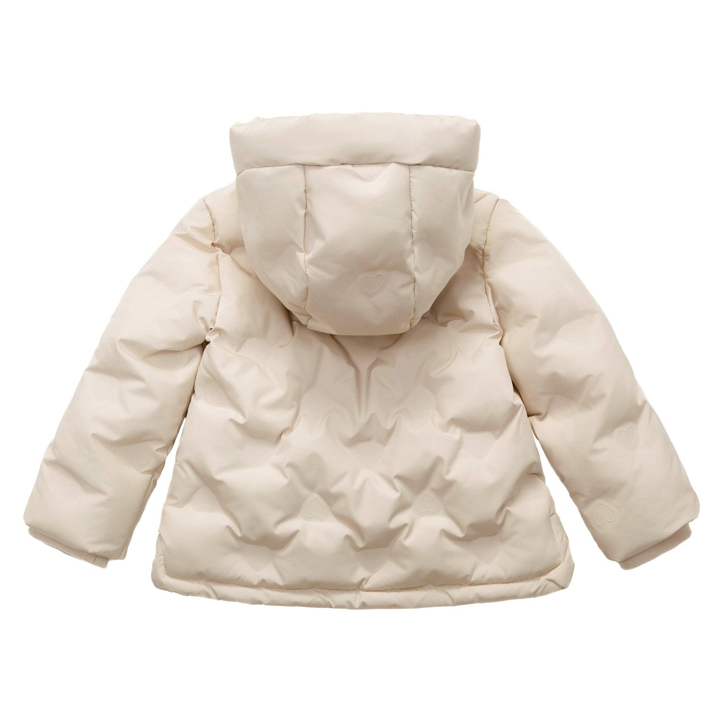 Baby Girls' Water-Resistant  Fleece Lined Heart Puffer Jacket for Newborn Infant Toddler (6-24M, 2T-5T)