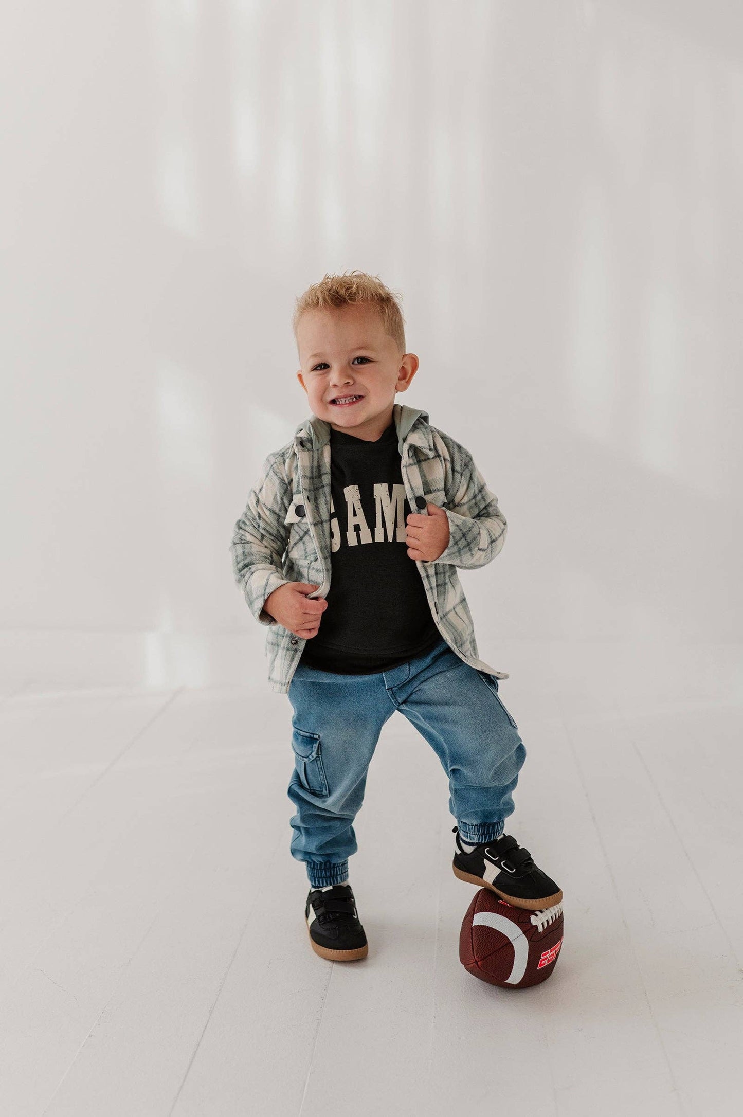 Babysprouts Kid's Hooded Shacket