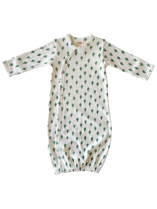 Cactus / Organic Pointelle Gown
