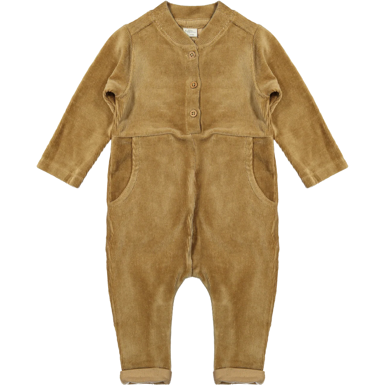 Sara corduroy rib suit- Brown