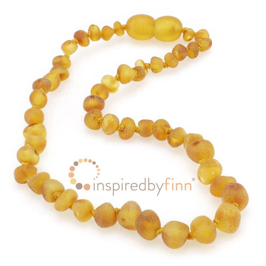 Raw Baltic Amber Necklace - Harvest | 12 – 22”
