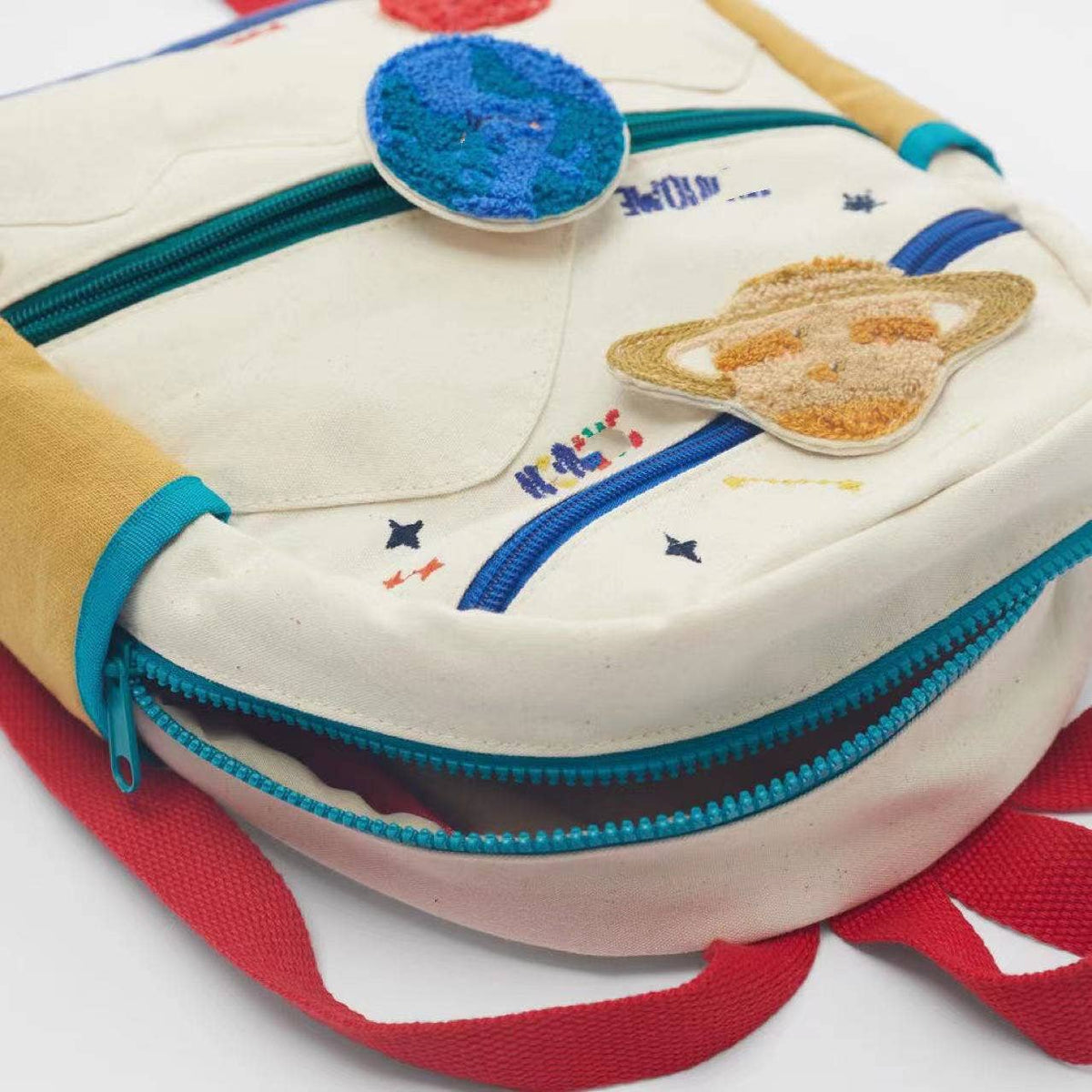 Planet-Themed Children's Backpack Cute Adjustable Lightweight Bag