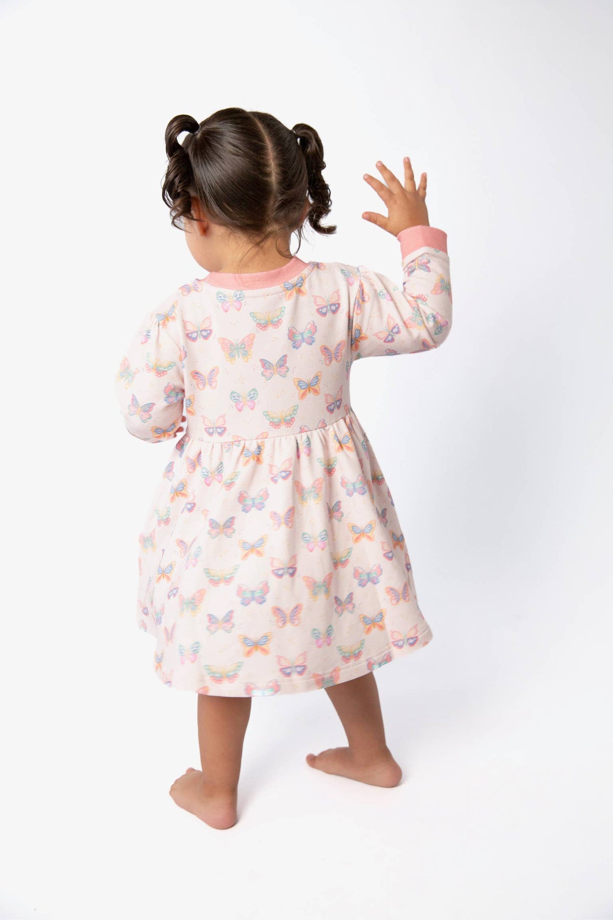Butterfly Bliss - Sweatshirt Dress