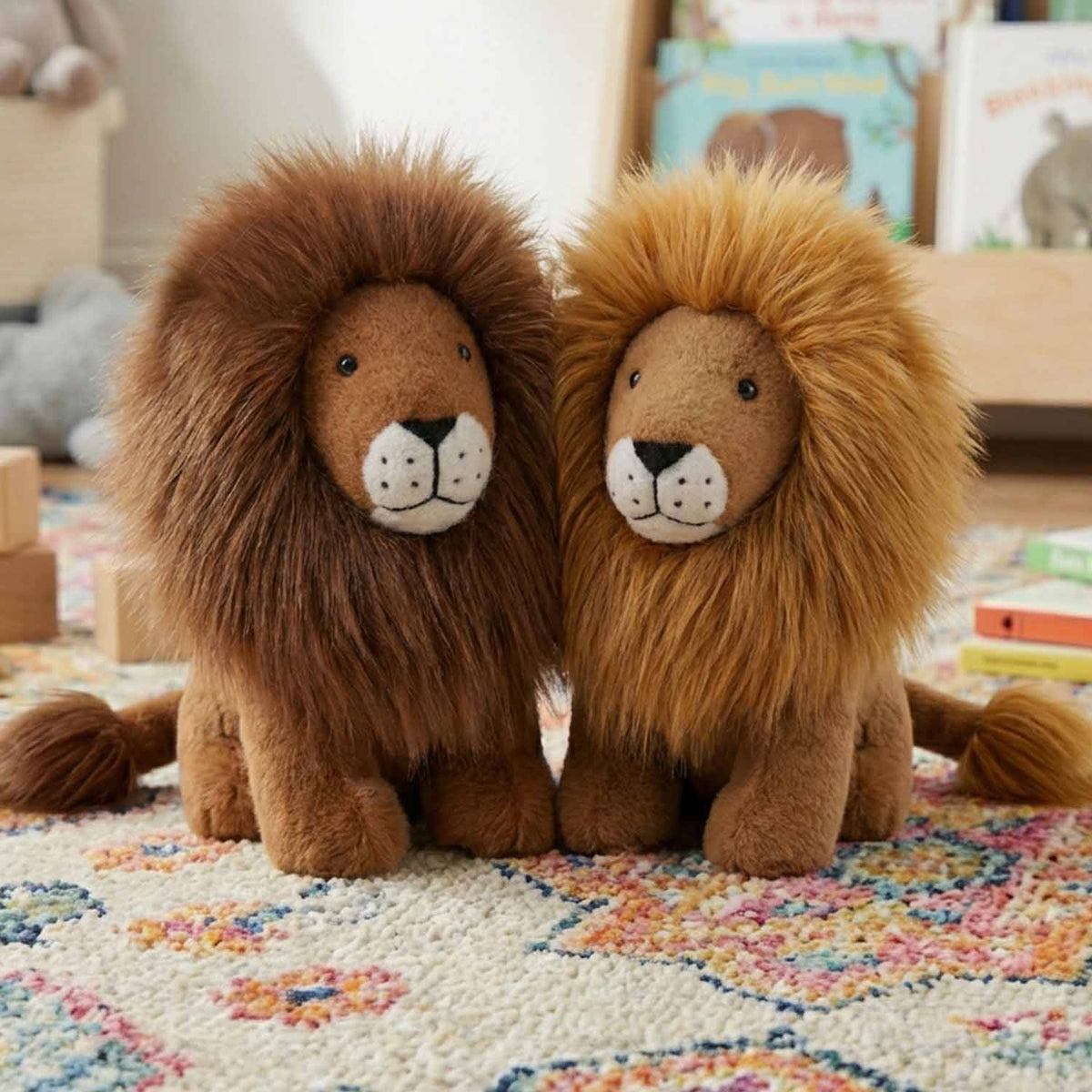 Alpaca Stuffed Animal - Small Lion 9"