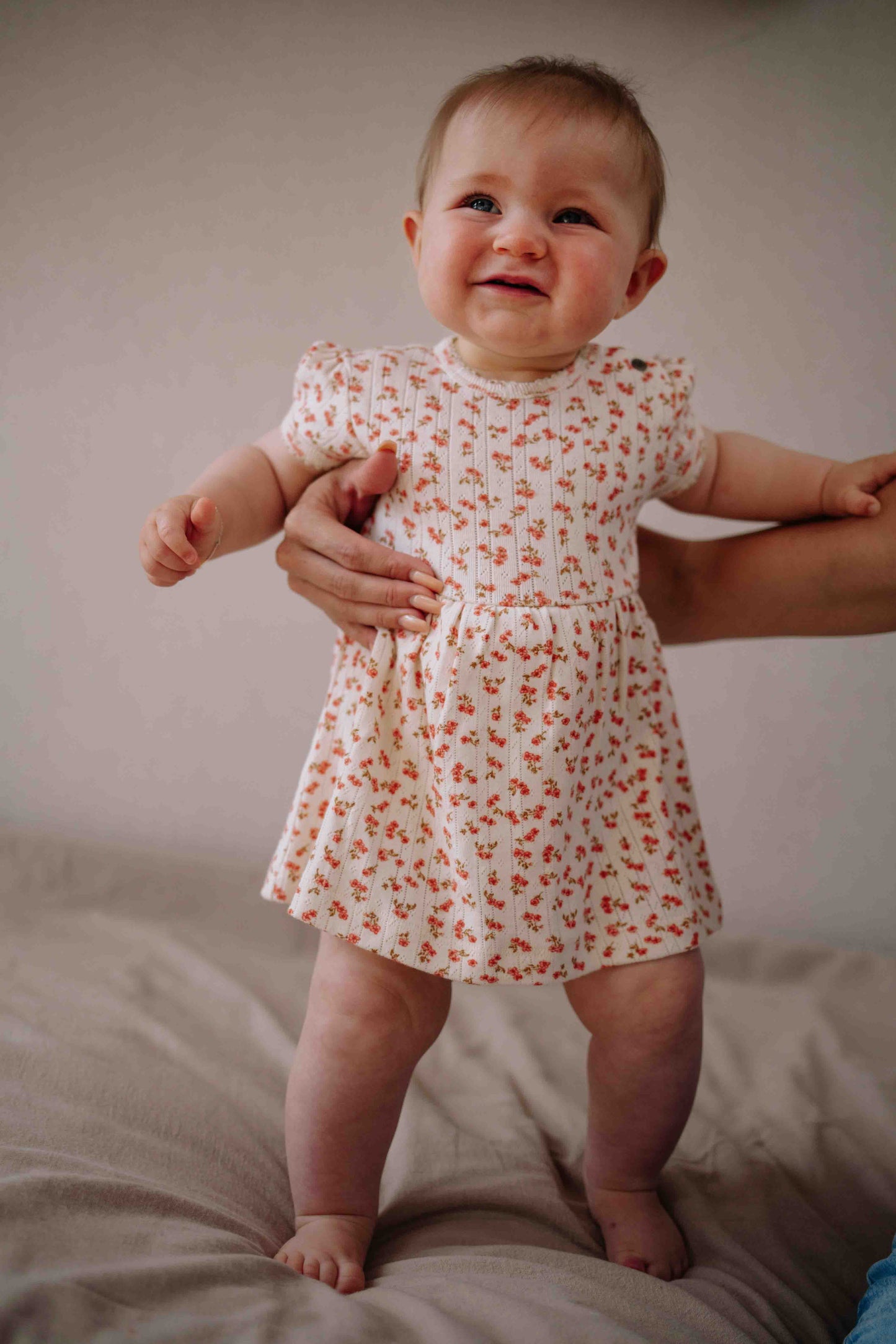 Abigail dress | Pointelle blossom