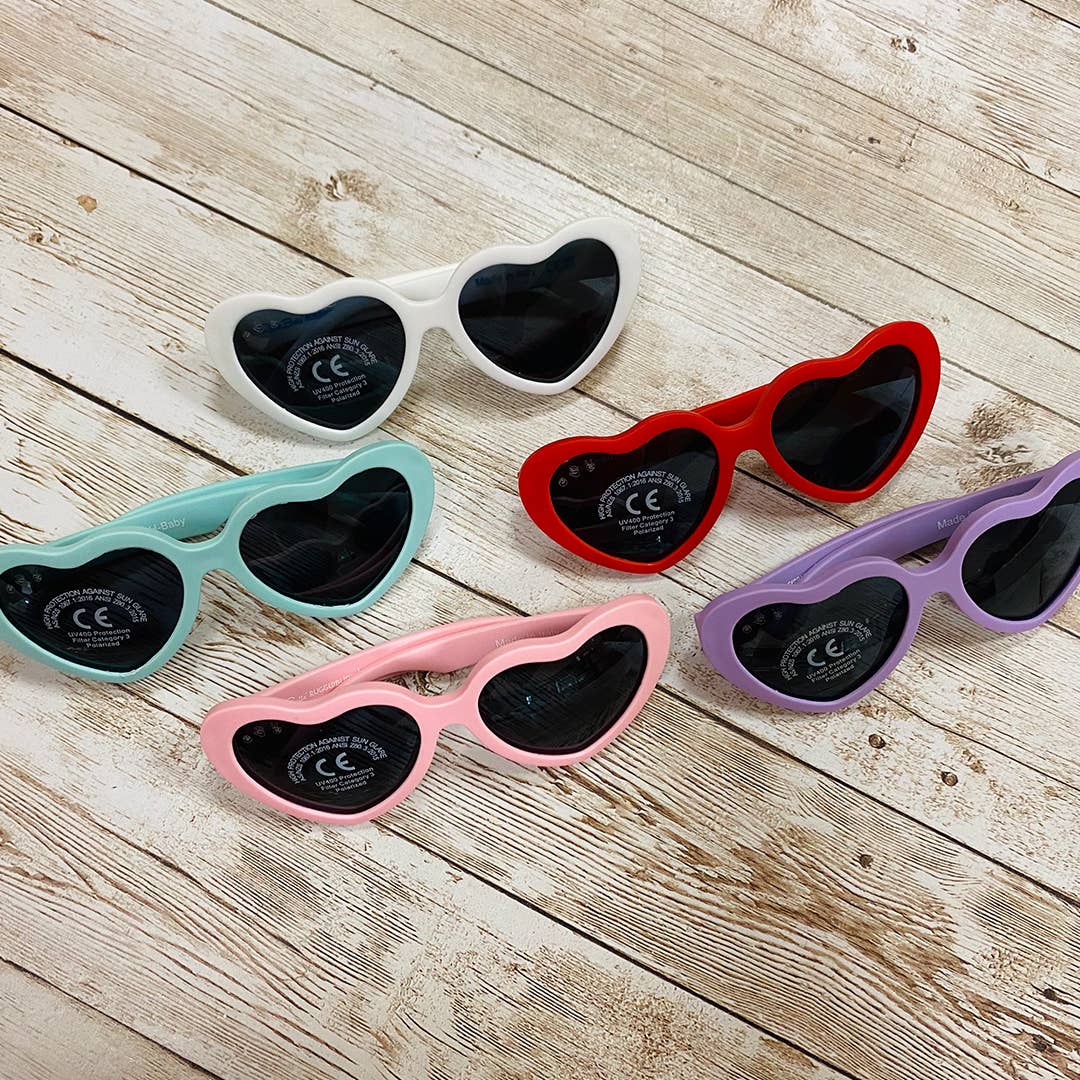 Heart Sunglasses | Peach