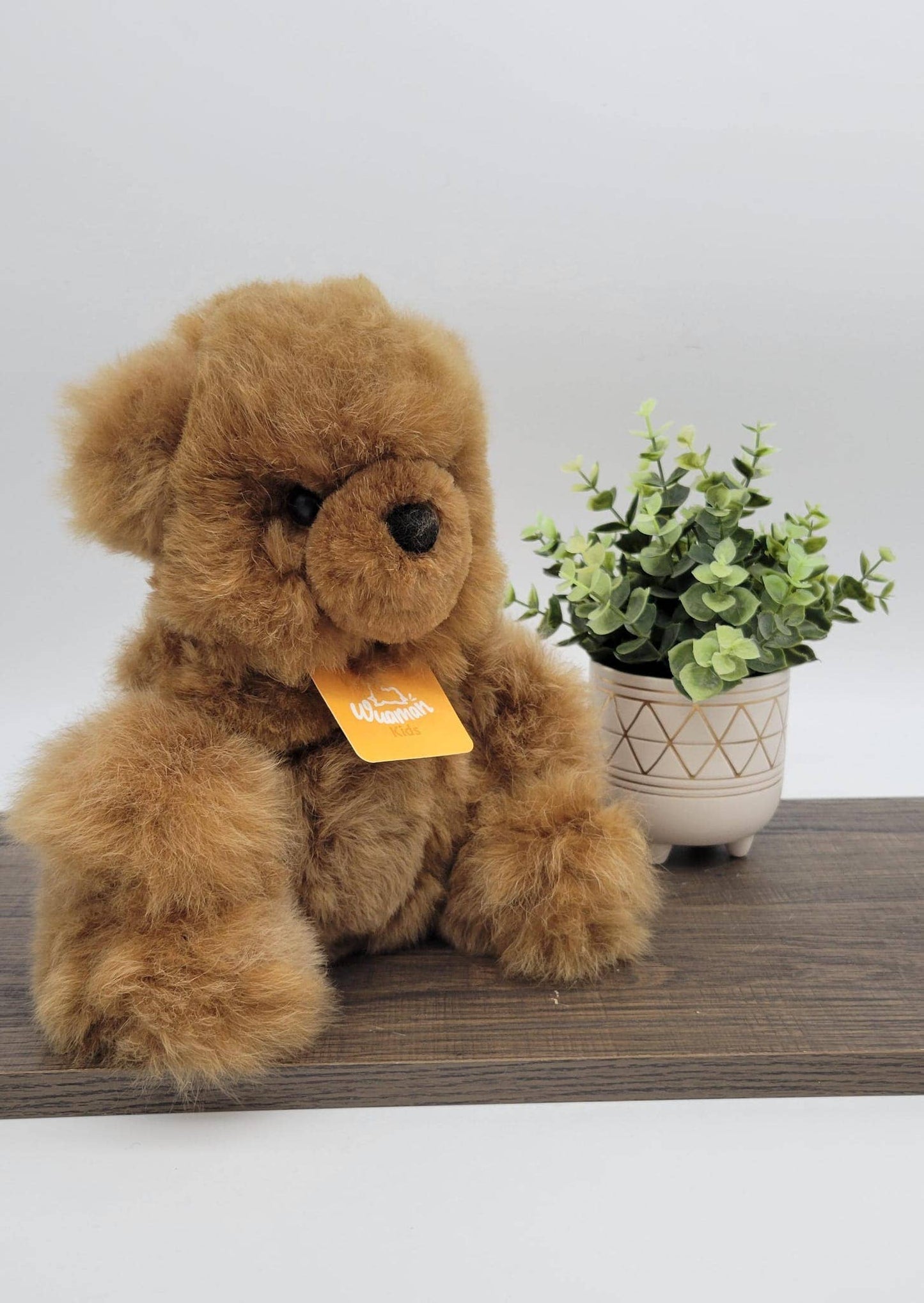 Alpaca Stuffed Animal | Teddy Bear Seated 10" | Handmade