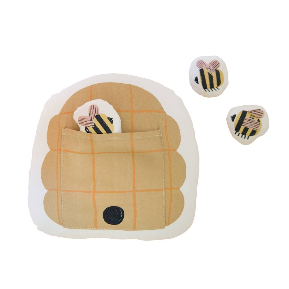 Interactive Beehive Pillow