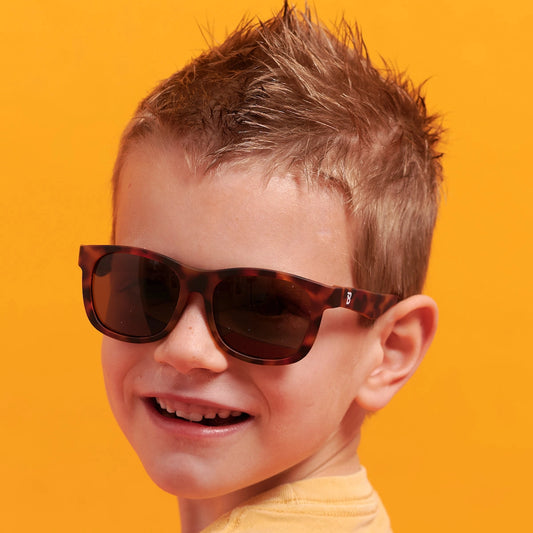 Kids Eco Collection: Navigator Sunglasses in Classic Tortoise