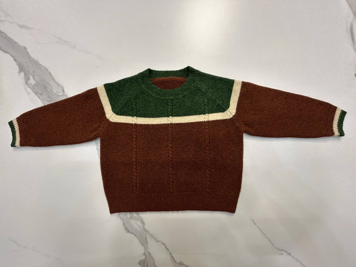 100% Merino Wool Kids Sweater: Heirloom Winter Knitwear
