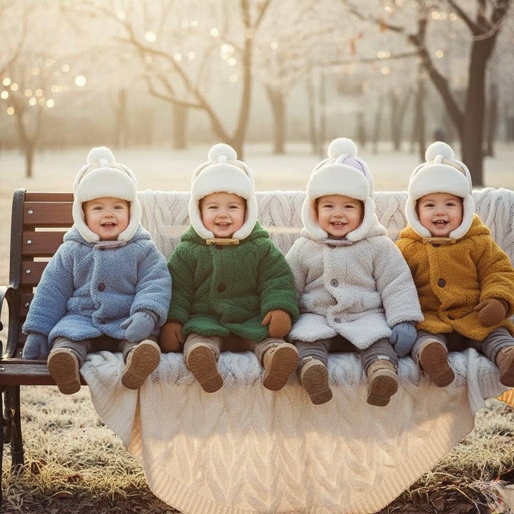 Faux-Fur Winter Hat for Kids- Cozy Winter Hat for Toddlers