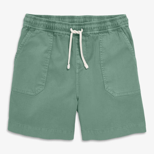 Garment Dyed Stretch Chino Pocket Short I Green Cactus