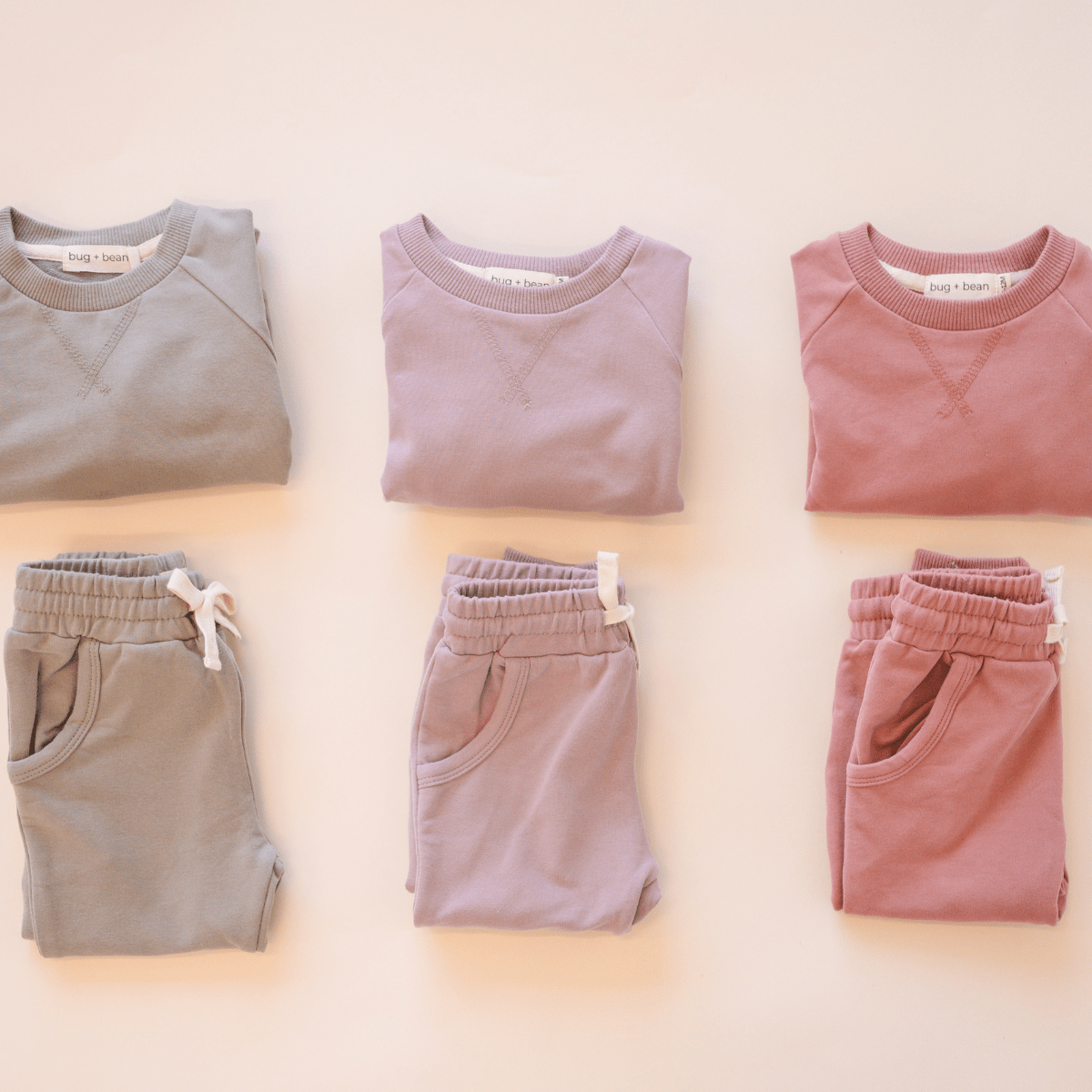 Sweatshirt + Jogger Matching Set | Brick