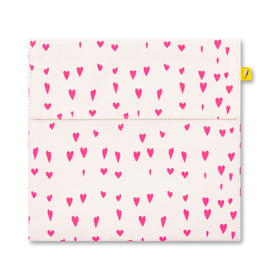 Flip Snack Bag - Tiny Hearts