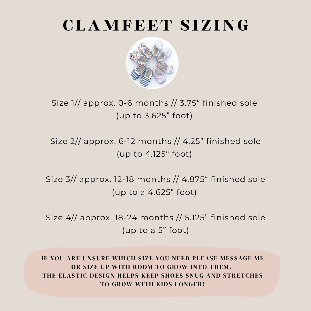SAGE- Clamfeet