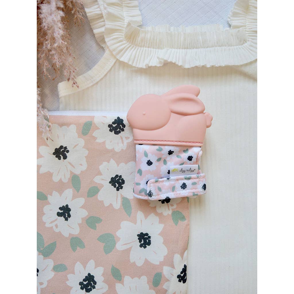 Baby Teething Mitt Crinkle Paper | Bunny